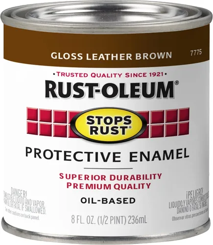 Vista 27 de Carbón gris brillante Rust-Oleum (7784502) contra el óxido 32 onzas, 7784502 Gris carbón brillante