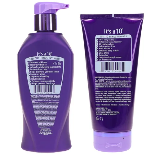 Vista 4 de It's a 10 Silk Express Miracle Silk Shampoo 10 OZ & Acondicionador 5 OZ