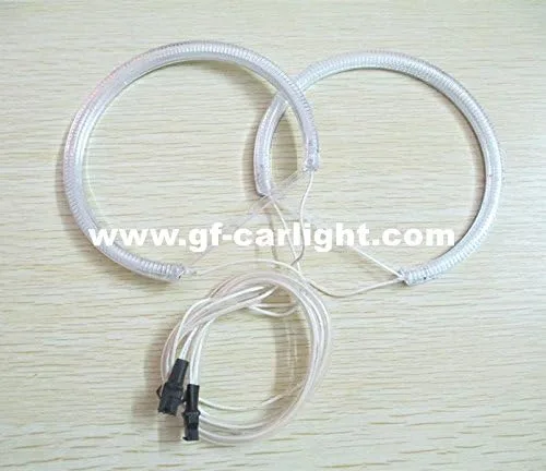 Vista 4 de CCFL Xenon White Halo Anillos Angel Eye Light Kits de faros