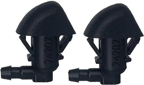 Vista 3 de 2 boquillas para lavaparabrisas, lavado estilo spray real compatible con 76810-SZA-A01ZA 2009-2015 Pilot 5 puertas solamente, par de chorro de agua