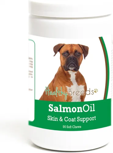 Vista 274 de Healthy Breeds Affenpinscher - Masticables suaves de aceite de salmón, 90