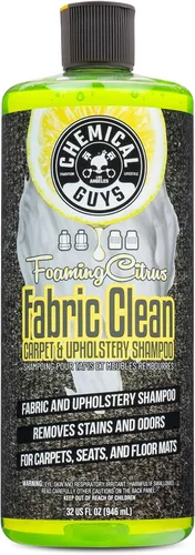Vista 9 de Chemical Guys CWS203 HOL315 Fabric Clean - Kit de limpieza de espuma cítrica y cepillo de taladro fácil de usar, para alfombras y tapicería