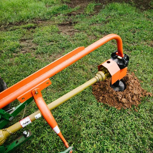 Vista 9 de Titan Attachments Excavadora de agujeros para postes de 30 HP de 3 puntos con accesorio de taladro de 12 pulgadas, se adapta a tractores Cat 1