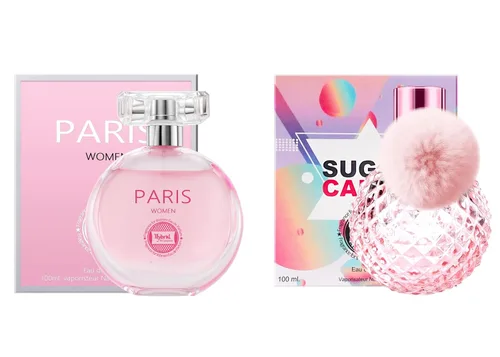 Vista 14 de Hybrid & Company Mujer 4 unids Black Opinion La Vie En Rose Paris Para Su Primavera Floración Perfume Natural Spray Fresco Fragancia