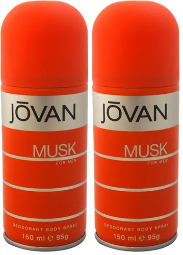 Vista 2 de Jovan Spray corporal almizcle para hombres, 5.1 fl oz