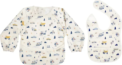 Vista 15 de haakaa Waterproof Baby Bibs for Eating 2pcs for 6-24M