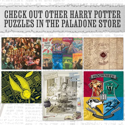 Vista 8 de Harry Potter - Rompecabezas de 1000 piezas, 30 x 24 pulgadas, mercancía con licencia
