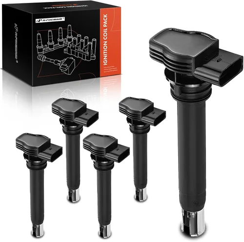 Vista 12 de A-Premium Paquete de bobinas de encendido del motor compatible con Volkswagen y Audi
