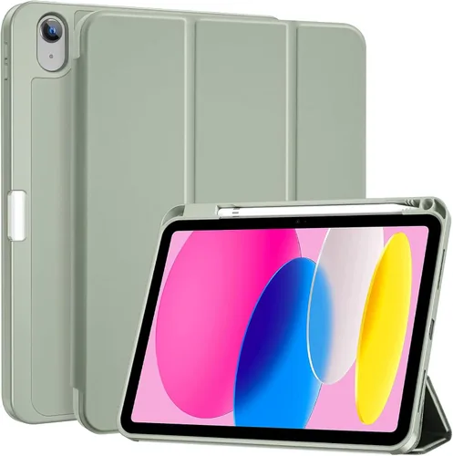 Vista 33 de ProCase Funda para iPad (A16) de 11ª Generación de 11 Pulgadas 2025/iPad de 10ª Generación de 10.9 Pulgadas 2022 con Soporte para Lápiz, Funda
