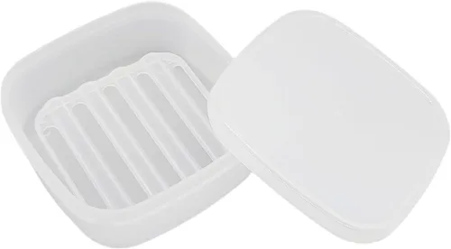 Vista 7 de Jabonera de viaje, funda de jabón con barra de jabón, almohadilla de jabón portátil para baño, ducha, hogar, gimnasio al aire libre, fitness, Vonpri