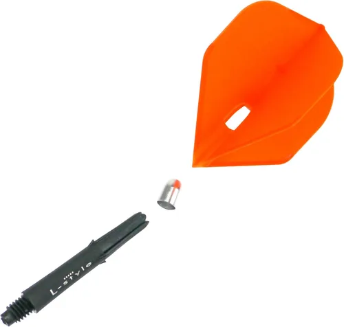 Vista 4 de Lstyle Dart Flight Accessory: Champagne Ring Premium Metal - for All PRO Dart Flights