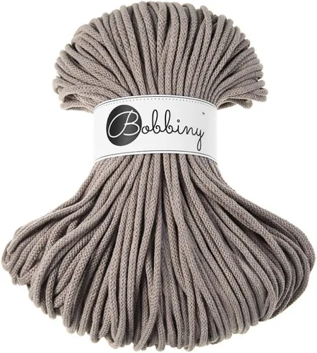 Vista 21 de Bobbiny Cordón trenzado de macramé prémium de 0.197 in (rubor), 108 yardas/330 pies (100% algodón reciclado)