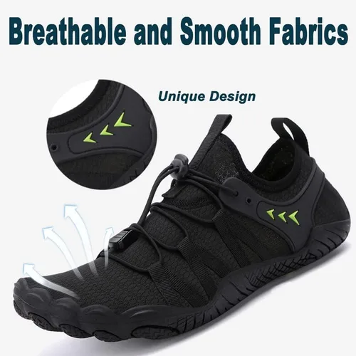 Vista 3 de Zapatos de agua para hombre, zapatos de agua para mujer, zapatos de playa para hombre y mujer, zapatos acuáticos, zapatos de natación, zapatos