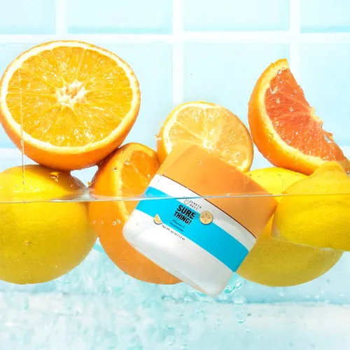 Vista 3 de Elizabeth Mott ¡Sure Thing! Hidratante de vitamina C – Combate arrugas y manchas oscuras, crema hidratante de ceramida en gel – Ligero y no graso