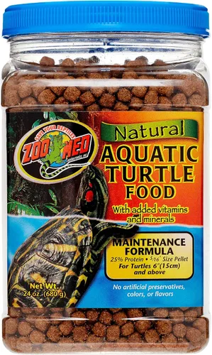 Vista 6 de Zoo Med Fórmula natural para crías Alimento para tortugas acuáticas