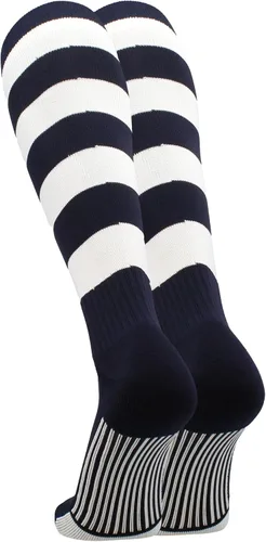 Vista 46 de TCK Winger Hoop - Calcetines de rugby con rayas para hombre