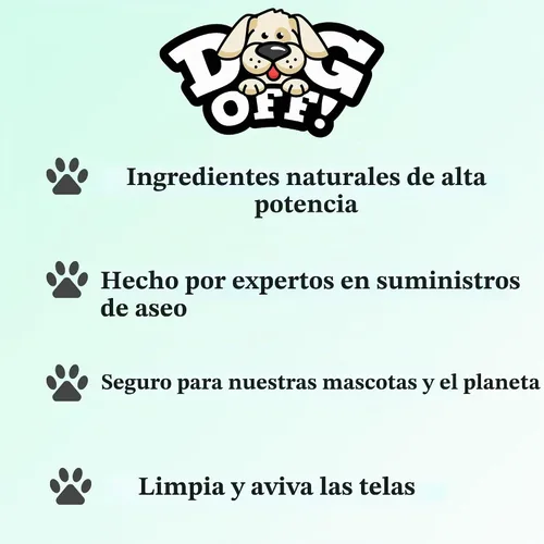 Vista 5 de Bark2Basics Dog-Off - Detergente para ropa para mascotas, removedor