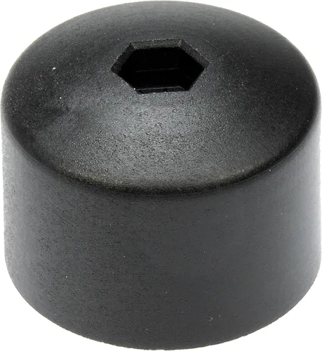 Vista 3 de Dorman 611-644 - Cubierta de cierre de rueda compatible con modelos seleccionados de Volkswagen, color negro, paquete de 5