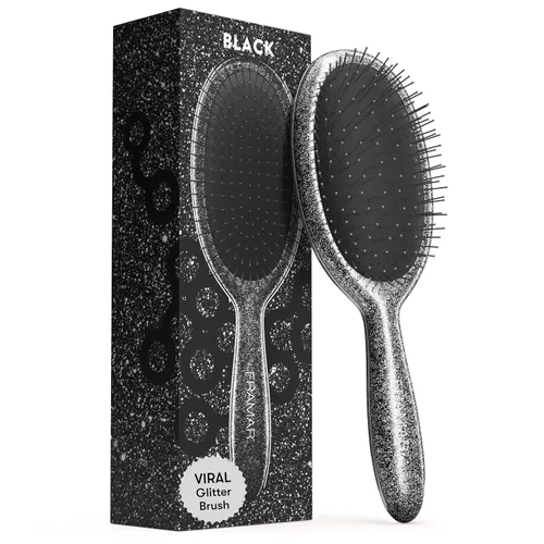 Vista 15 de Framar Cepillo desenredante para cabello rizado – Cepillos para el cabello para mujeres, desenredante húmedo, cepillo para cabello húmedo