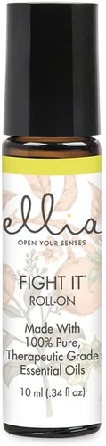 Vista 7 de Ellia Aceite esencial Roll-On Mezcla Be Centrered 0.3 fl oz, 100% puro, grado terapéutico, 0.3 fl oz Roll On