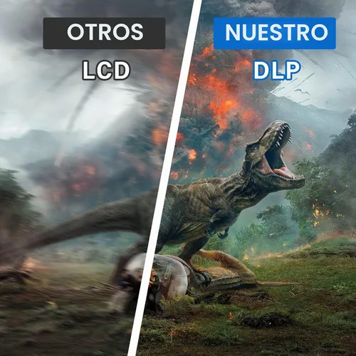 Vista 4 de TOUMEI Gafas 3D, Active Shutter 3D DLP Link recargables 3D para Acer ViewSonic BenQ Optoma Philips Panasonic Vivitek Dell Jmgo Cocar Toumei 3D