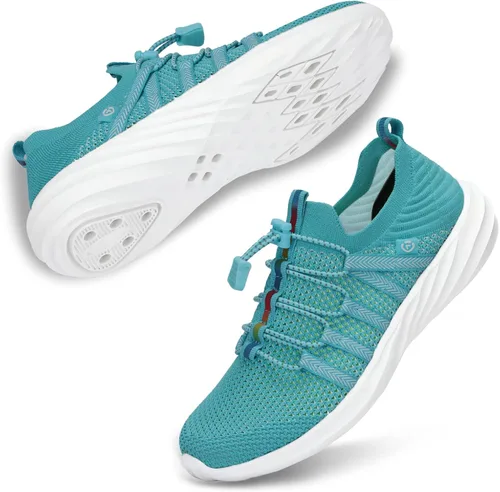 Vista 2 de VIFUUR Zapatos de agua para hombre y mujer, zapatos deportivos para playa, surf, caminar, kayak, barco, piscina
