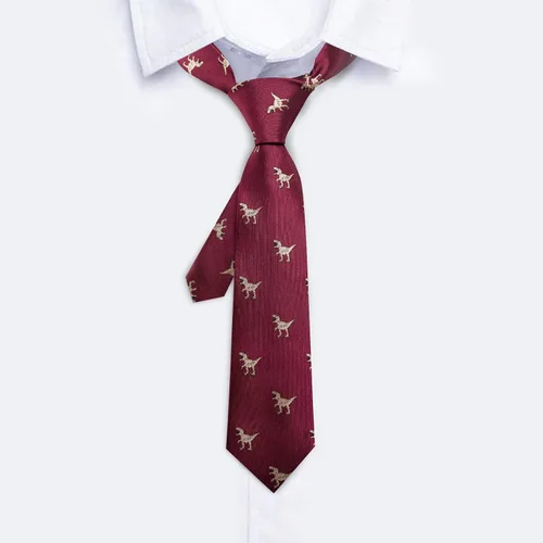 Vista 220 de Barry.Wang Corbata de niño regular seda tejida rayas sólido lazo bolsillo cuadrado