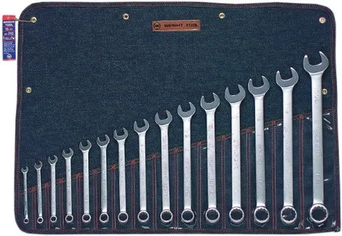 Vista 3 de Wright Tool #707 Wrightgrip - Juego de llaves combinadas de 7 piezas, 12 puntos, color plateado