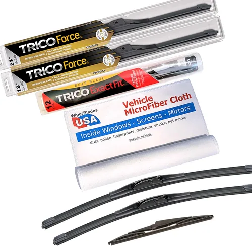 Vista 14 de Limpiaparabrisas Performance Beam compatibles con Hyundai Stellar 1985 (juego de 2) limpiaparabrisas