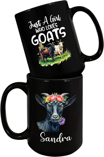 Vista 9 de Taza de pollo con texto en inglés "I Just A Girl Who Loves Chickens", taza de pollo personalizada, regalo personalizado para amantes de los pollos