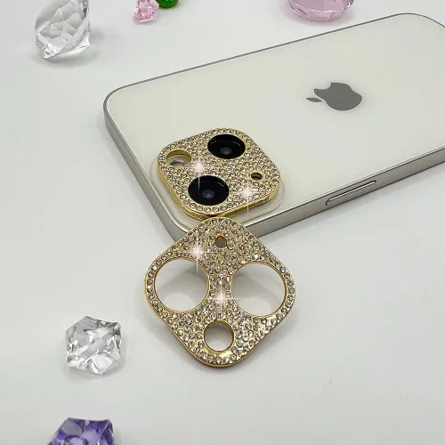 Vista 8 de Paquete de 2 protectores de lente de cámara compatibles con iPhone 16/16Plus, protector de lente de cámara con purpurina 3D