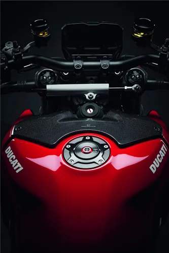 Vista 3 de Ducati Streetfighter V4/V4s - Cubierta de tanque de carbono 96981261AA