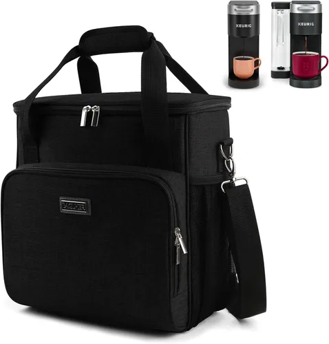 Vista 10 de BAGLHER Funda de mezclador de cocina resistente para batidoras de 4.5 a 5 cuartos de galón, funda de transporte 2 en 1 de hombro y mano con Gris