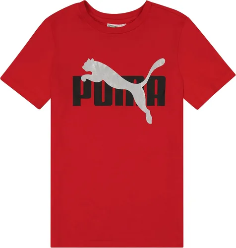 Vista 2 de PUMA Conjunto de camiseta gráfica y calcetines de cuello redondo para niño