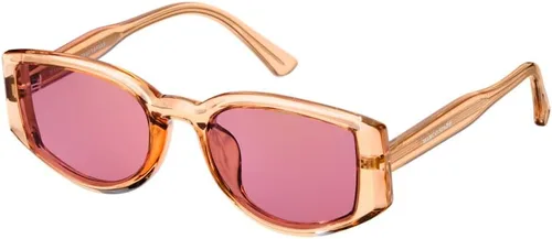 Vista 2 de Marco Spade Gafas de sol rectangulares retro para mujeres y hombres con marco de acetato