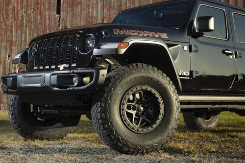 Vista 5 de AEV Kit de elevación espaciador de 2 pulgadas compatible con Jeep JT Gladiator Mojave 2020-2026, incluye broches Procal, espaciadores de bobina
