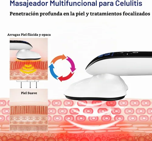 Vista 3 de CENXIGO Masajeador de celulitis Pro Max de 4 cabezas, máquina de moldear cuerpo inalámbrico para brazos, piernas, espalda.
