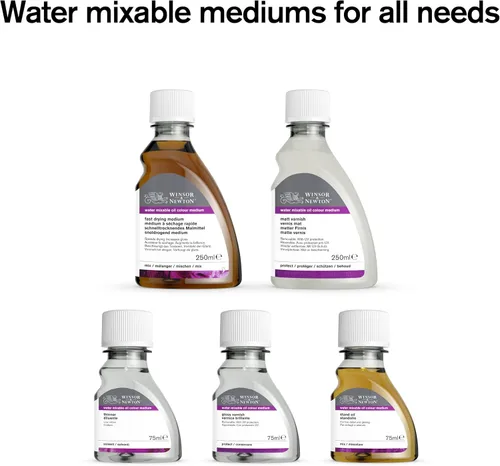 Vista 7 de Winsor & Newton Artisan aceite de secado rápido, soluble en agua, para artesanos, botella de 75 ml