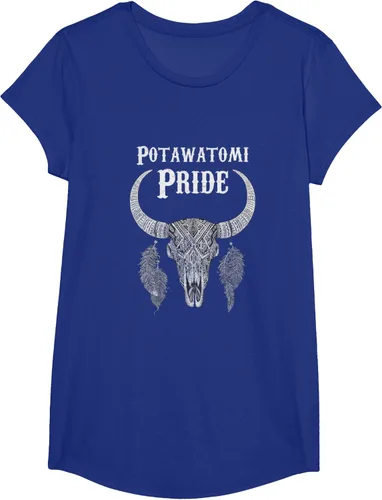 Vista 27 de Potawatomi Pride Tribe Native American Indian Buffalo Camiseta