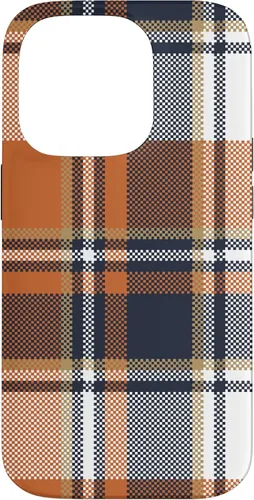 Vista 16 de Funda para iPhone 13 Pro, color azul marino, Halloween, otoño, calabazas