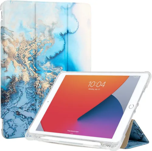 Vista 15 de ProtUTab Funda Compatible con iPad de 9ª Generación, Funda Slim Trifold con Soporte Auto Wake&Sleep para iPad de 8ª Generación (2020) y 7ª