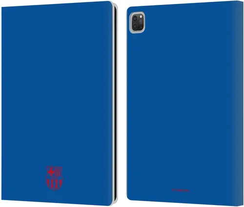 Vista 15 de Head Case Designs Funda de cuero con licencia oficial del FC Barcelona Barca Crest Pattern compatible con Apple iPad Air 2020/2022