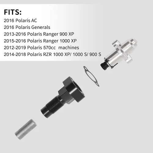 Vista 3 de Tensor automático de cadena de levas para Polaris 2013-2016 Ranger 900 XP, Ranger 1000 XP 2015-2016, 2014-2018 RZR 1000 XP/ 1000 S/ 900 S, 2012-2022