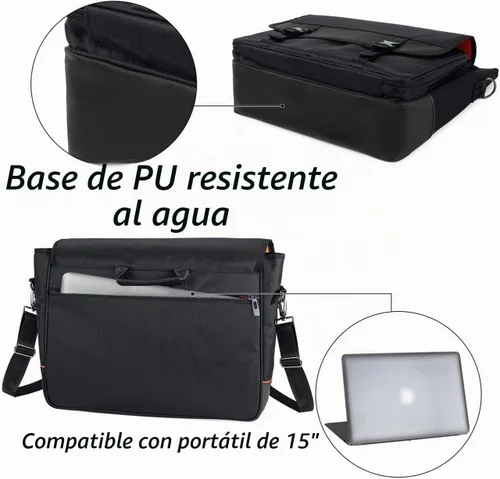 Vista 4 de CURMIO Bolsa de Bartender, Bolsa de Viaje para Juego de Herramientas de Bar, Kits de Bartender para Almacenamiento con Compartimentos Acolchados