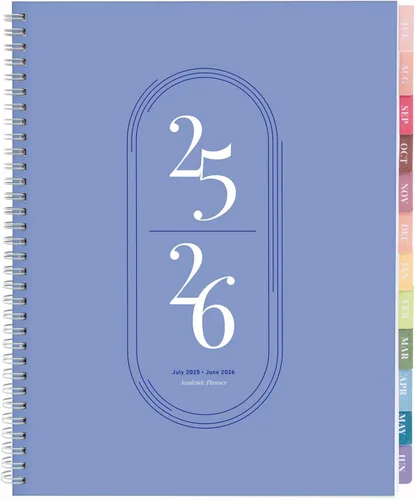 Vista 18 de Rileys - Agenda académica 2026-2027, agenda diaria, semanal y mensual, julio de 2026 a junio de 2027, páginas de notas para estudiantes