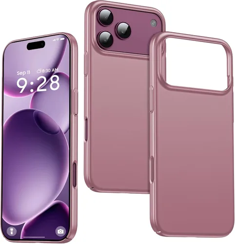 Vista 39 de GRECAZO Funda delgada para iPhone 16 Pro Max, ultra fina, color negro
