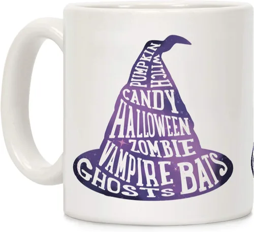 Vista 168 de LookHUMAN Tazas de Halloween Taza de café de Halloween - Tazas de café para decoración ideales para amantes y entusiastas de la decoración - Taza