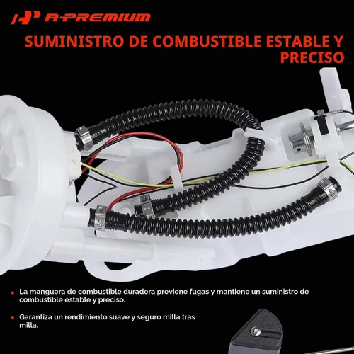 Vista 7 de A-Premium - Módulo de bomba de combustible eléctrica con unidad de envío compatible con Honda Civic 2002, 2003, 2004, 2005, 1.3L, 1.7L, 2.0L