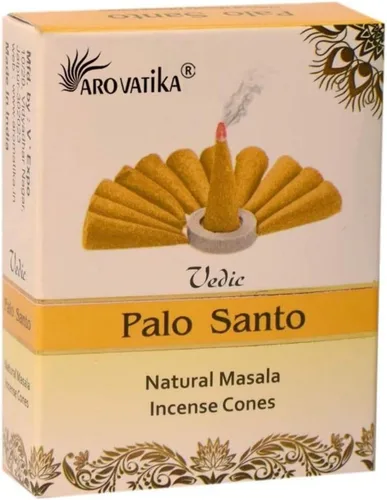 Vista 9 de ARO VATIKA Vedic Natural Masala 120 conos de incienso en paquete de 12 cajas 12 fragancias surtidas conos Dhoop Lo mejor para oración, reiki