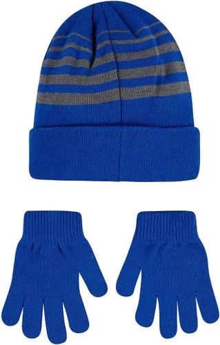 Vista 2 de Nike - Juego de 2 gorros y guantes plegables Futura para niño